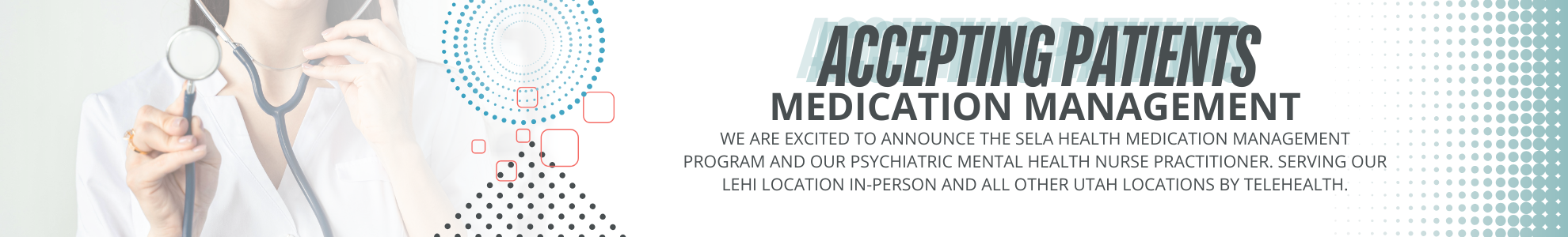 Accepting Patients MEDICATION MANAGEMENT, Utah